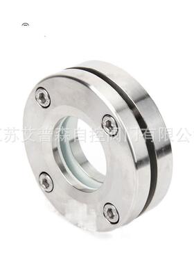 艾普不锈钢对玻CFS璃视夹镜430不锈钢对夹人孔森玻璃观察口视镜其