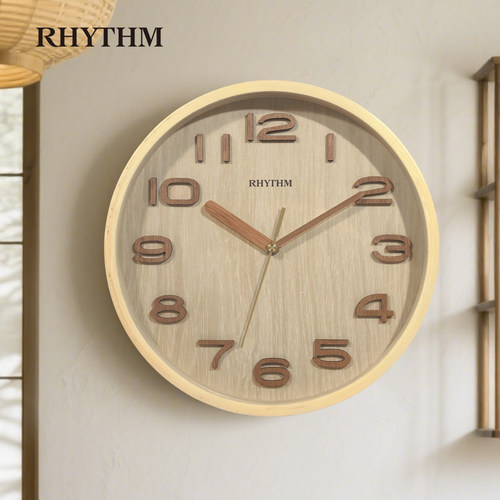 RHYTHM丽声2026新款轻奢挂钟