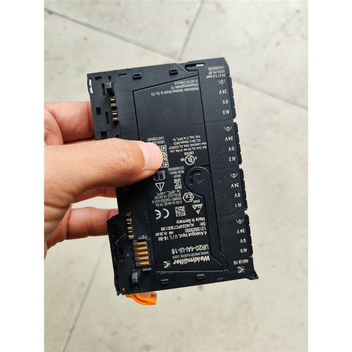 魏德米勒plc模拟量模块 UR20-4AI-UI-16 外观