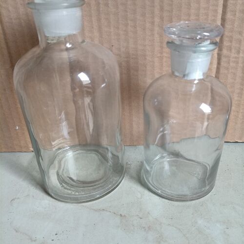 白小口瓶 2500ml 白小口试剂瓶 2.5L 磨口玻璃瓶 5斤 *白细口瓶
