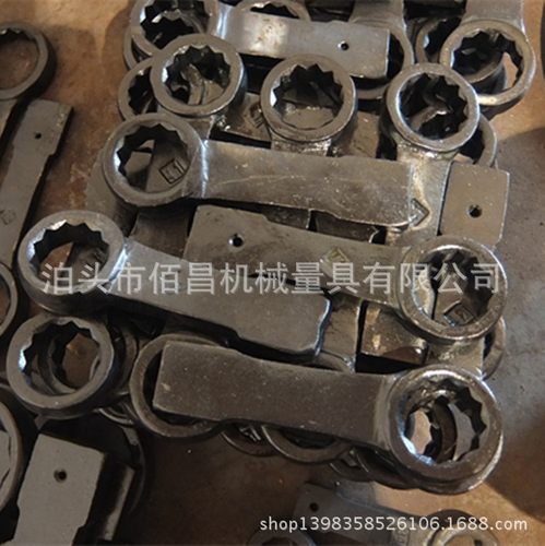 重型直柄单头敲击梅花扳手71/72/73/74/75/76/77/78/79/80/81mm