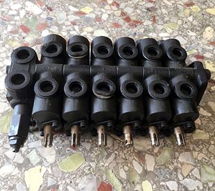 原装 新源XINYUAN65 配件 分配阀 多路阀总成 7链式 挖掘机