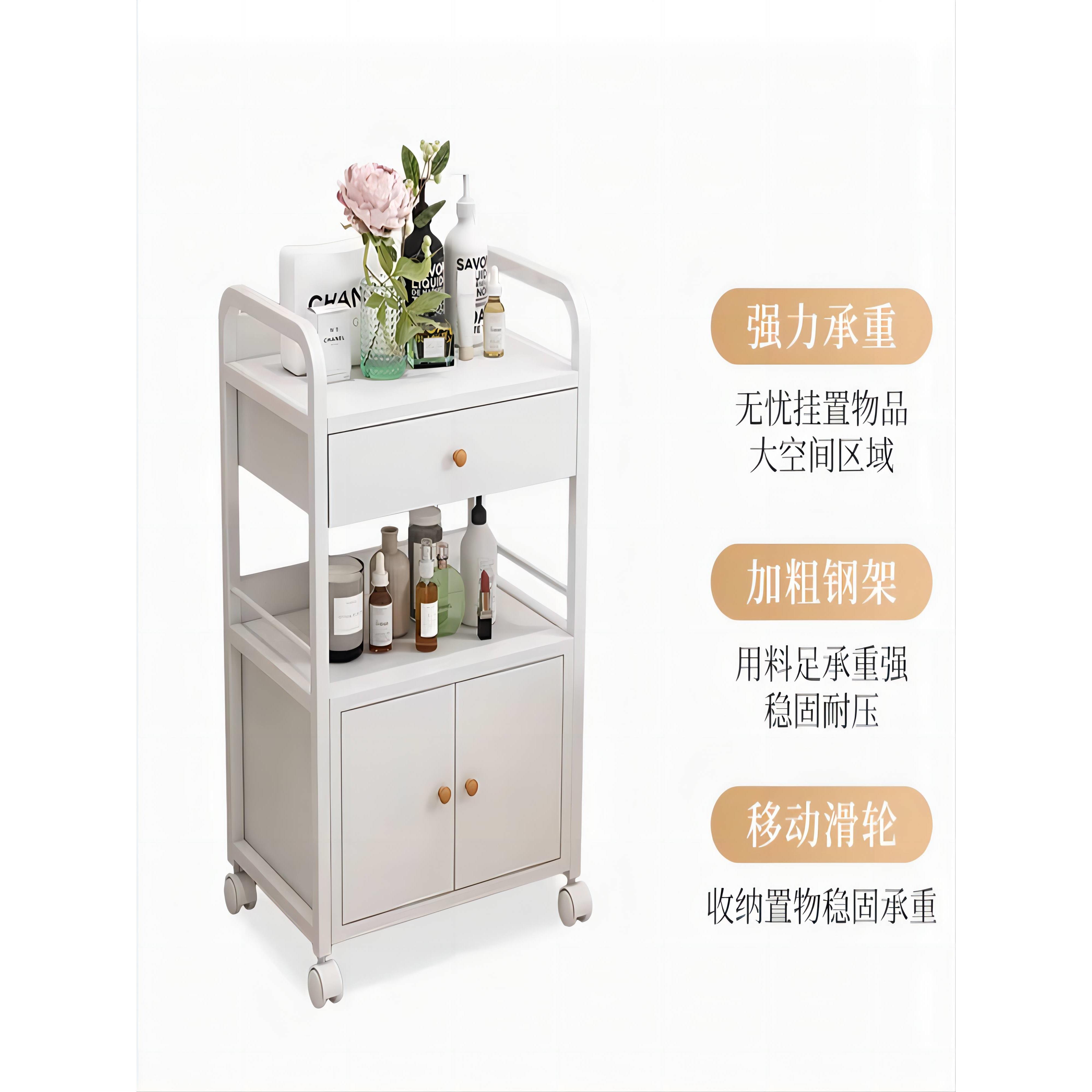 美容车小推车小气泡理发店烫染美甲工具车医疗皮肤管理美容小推车