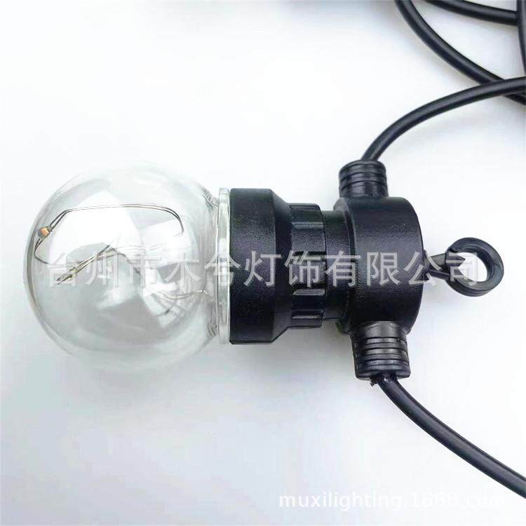 LEDG50太阳能铜线灯铜丝灯球泡灯串3V户外防水婚庆节日户外装饰