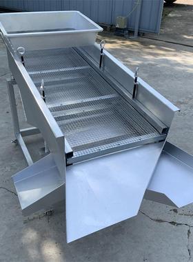 震30动4BGL不锈钢电筛子动筛分机山楂核红枣筛桃选机