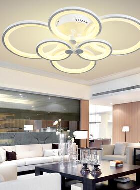 瑞意园形l35298d吸顶灯亚克源创力环形现代简约e卧室餐厅客厅灯饰