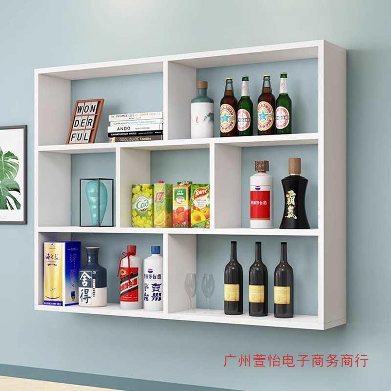 酒架挂壁式餐厅酒柜壁吊柜店墙上悬挂挂多层无品牌/创意置物架饭