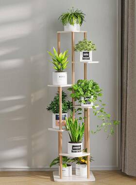轻奢花阳内台物架室装饰客厅简置约花盆架NLC子落地架式多层绿萝