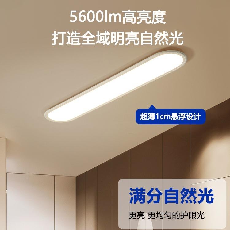 超顶薄过道灯简约走廊灯阳眼台护吸灯长衣帽间条250门厅玄关灯