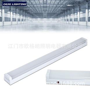 五公年质保LED长灯40w办室商场le条d吊灯线性灯一体化支KZL架超灯