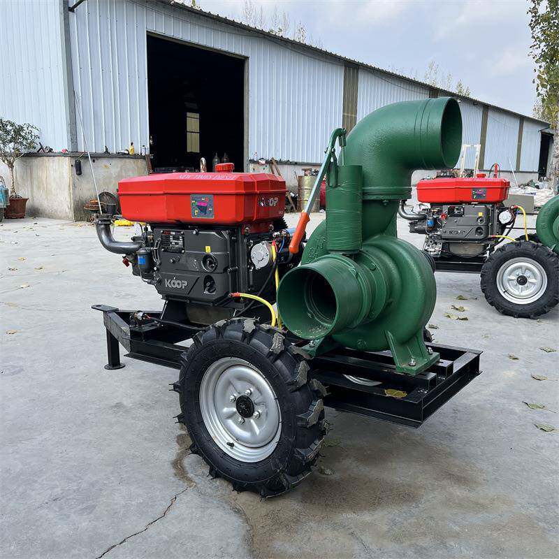 农用灌溉大型抽水机大功率鱼塘池塘柴油机一体抽水泵柴油高压泵