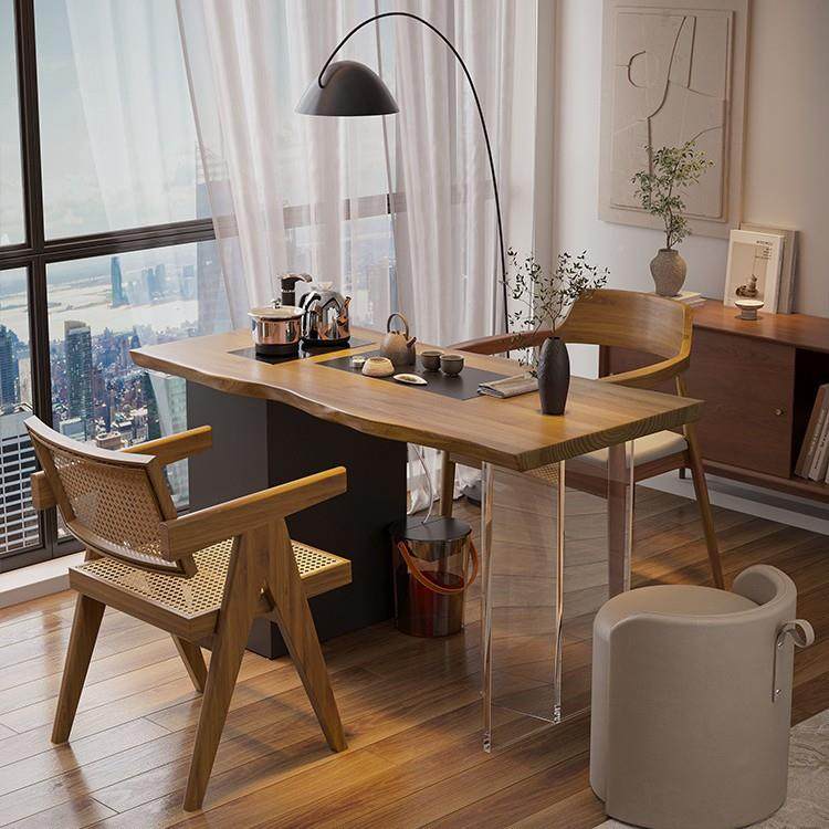 实泡木阳台精致小茶家用客高厅茶桌台2025VGL新款端现代简约风