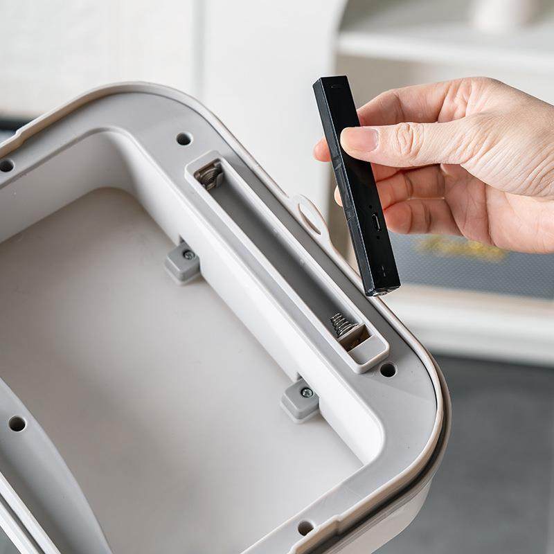 能感应充电垃圾全FCS自动带盖家间用客厅厨房桶智卧室卫生分类垃