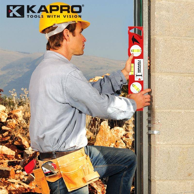 KARPO普路/嘉带磁性923高精度水NIR平尺双向开视窗水平仪宝压铸铝