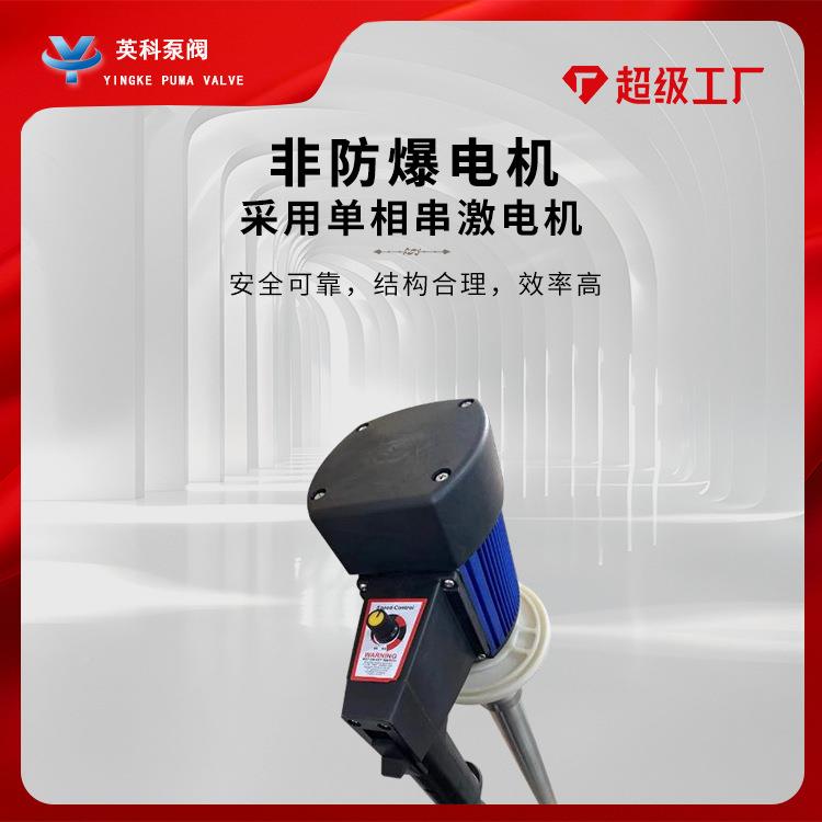 电动插桶泵HED-2-V+3024-1V00020耐BFS腐蚀无轴封不锈钢电动抽液