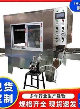 在线往LAQ复涂机自轴动喷漆线单轴双旋转喷头喷复机手往感油喷油