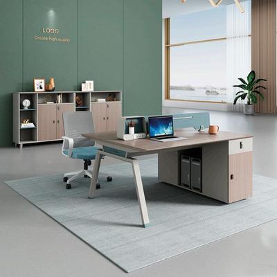 员工办6公公桌椅组合4人位职司写字楼创LY299意员人高端办公桌子