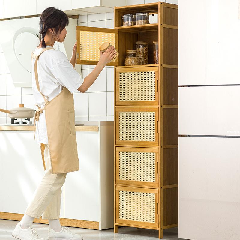 夹厨房架置物架整理架调子收纳架厨房用品餐边327CHMZW料柜家用橱