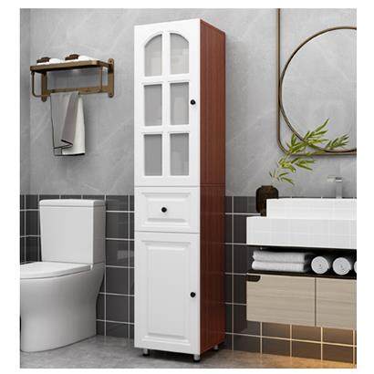 架0A定浴室收纳柜墙制角柜厕所边式角柜落地转角置物夹缝BOD侧柜