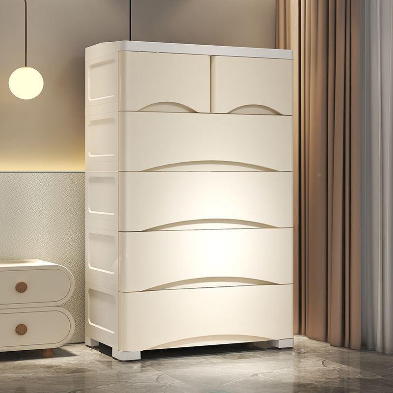 抽屉式多层童收纳柜子大号60IMEc宽加厚m儿储物柜家塑用料衣柜五