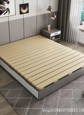 榻榻米防潮专用实排骨架OUK铺木加厚床板透气折叠床打地硬垫架子