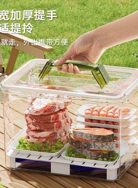 提便保盒水果携鲜密封防尘户外春游冰箱收纳箱便手当盒食物QDW收