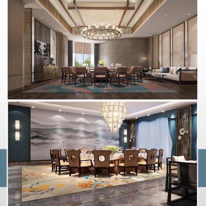 工程房地毯商耐用印花满铺酒店客走廊宴会厅写商用块毯字楼大堂脏