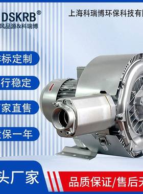 双段高漩涡式鼓风压机污水处理真空吸附单电8相66003V鱼塘养殖