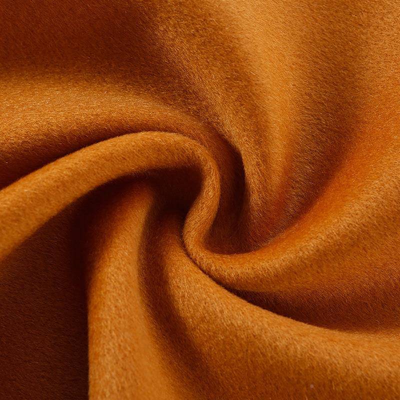 100衣羊毛毛加厚双面毛羊绒面料时装大精纺顺毛澳双PFJ面呢全羊毛