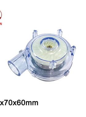高品质直鼓风机毫ZLB70流*60米低噪音高压离12v脉心宽调制调速电