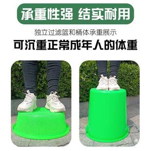 干湿厨4分离滤渣过滤滤网桶大腐水号房厨余易垃圾沥水泔水油水后