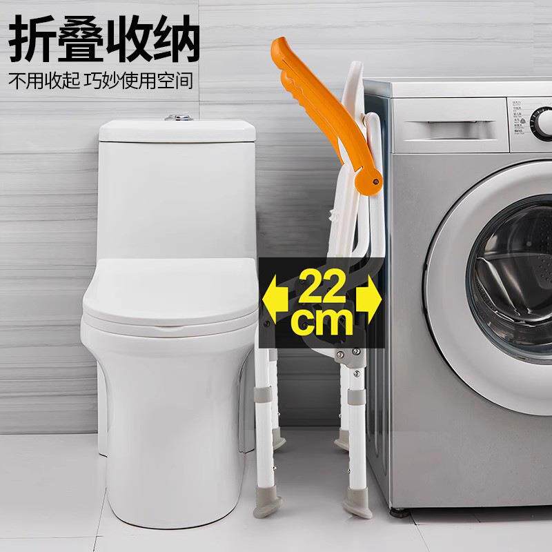 可折叠洗淋浴椅坐椅源头厂家老浴人残疾人浴室用椅可调便节防淋凳