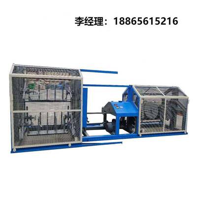 莱州通源机械无接头棉麻线绳扭股合绳二合一制绳机圆丝扁丝制绳机