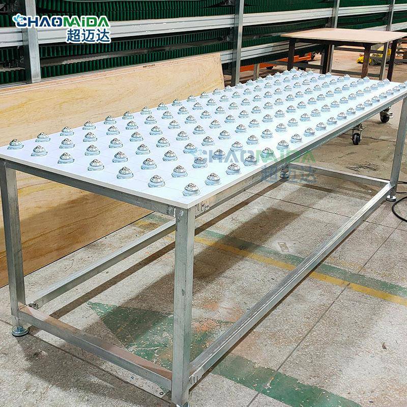 无装动力牛眼台滚筒配流水线万向滚珠平车间水自动化台CM-GZT流线