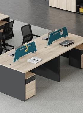 工桌办HH-MZ315公桌椅组合屏风职员桌员工位桌简约现代办公家具卡