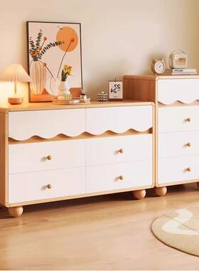 梳妆台斗柜一体实室木化妆桌现代简约卧RTN床小型梳转角妆桌收纳