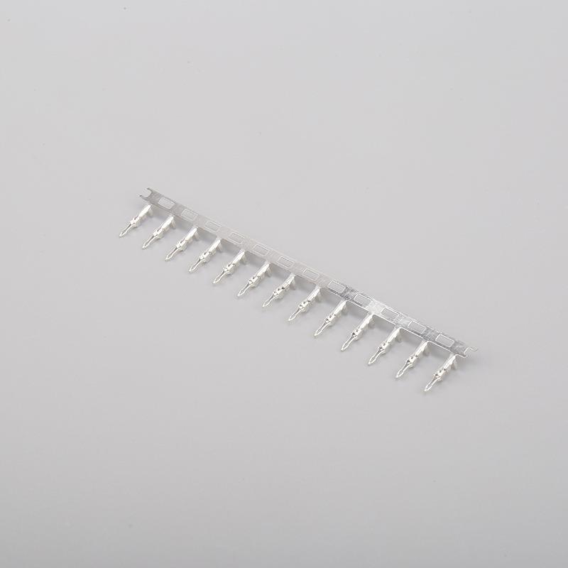 S端AN绕子2.0mm冷压接线铜端子连磷连绕端子簧片联GOQ接器接插件