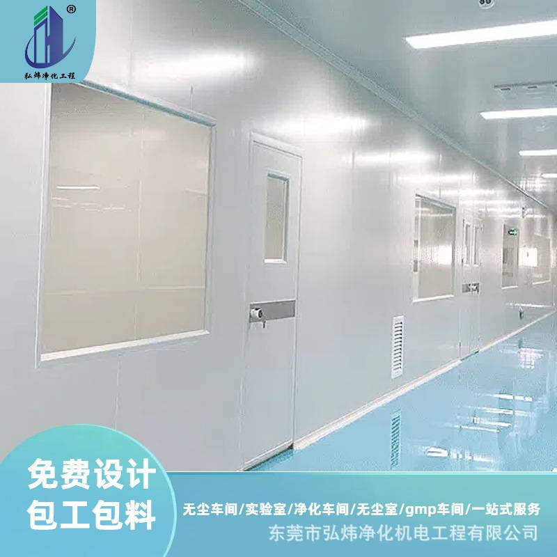 风淋室 洁净室工程设计 百级千级无尘车间 包验收 全国施工净化
