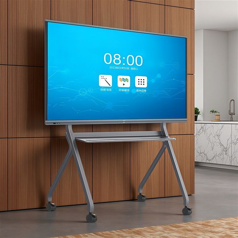 教学会议平板一体机100寸触摸屏电视多媒体智能电子白板智慧黑板