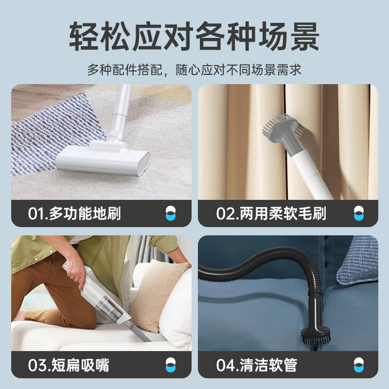 新无线带充电底款座手持ZKD式力器吸尘家用车用大功率大吸无线吸