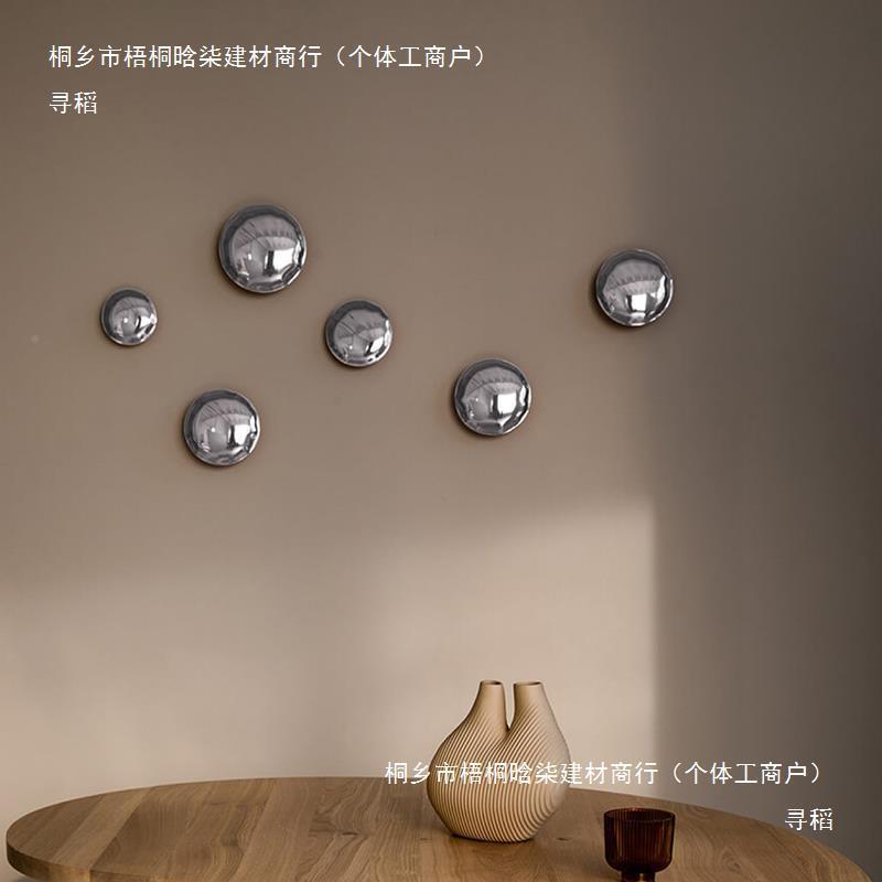 不锈壁钢圆形廊壁挂钩走廊艺酒店大厅走挂tj#sdfgj衣钩墙面挂物品