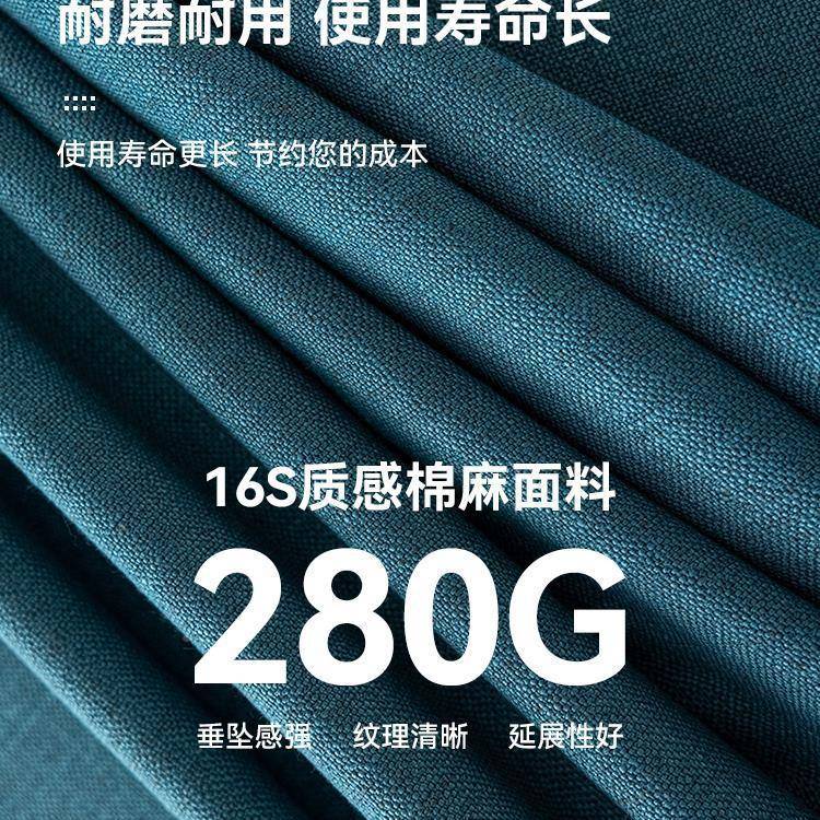 定制酒店纯色桌圆形餐布厅饭大圆桌布店棉麻布约简宴会台布F95889