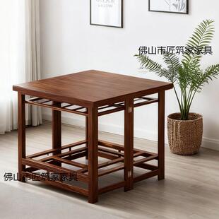 烤火烤桌家用多能可折叠湖南取暖桌竹火架套装懒无品牌/功烤人火