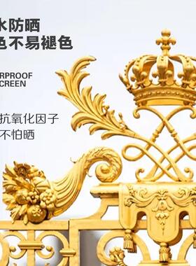 铁旧大门漆农村古铜色户外铁BDH艺门铁专油用防刷锈喷金属自喷改