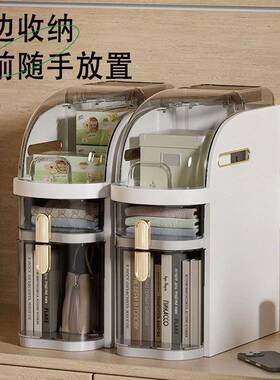 家用厨HPS房储物置缝物架卫生间所隙形柜子边窄收纳柜抽厕屉式夹