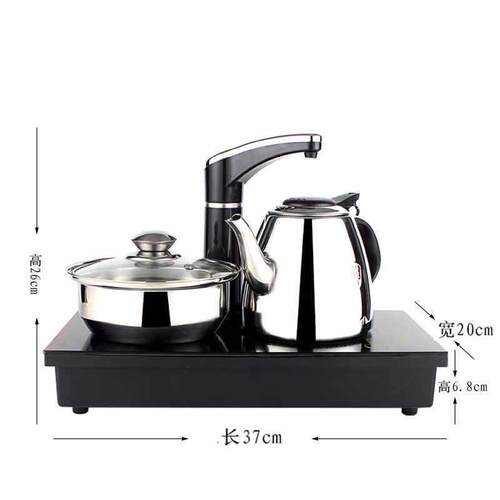 面板电磁茶炉不自带动上抽水F967785S平水家用烧水壶茶具智能泡茶