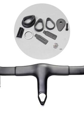 21新自行车全碳纤维公路车一体9QIA弯把0超轻款1k纹路款内走线跑