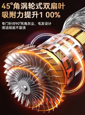 迷你车内吸超强电小吹型一体机用吸大力LIJ家用手持车载吸尘充器