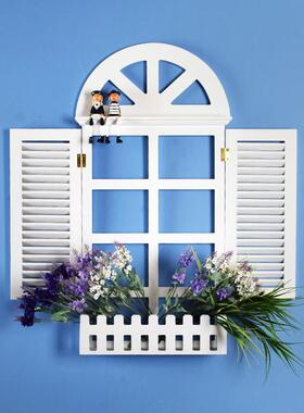 地花海中蓝色大假窗家居装挂件Z3GZ6tt4花架插器置物架餐厅饰儿童