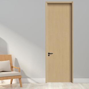 厂2025年实木碳晶门YET门潮新中防式 木室内门房间酒工店门隔 套装